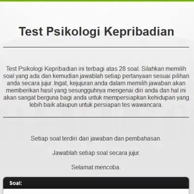 TesPsikologiKepribadian android App screenshot 12